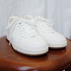 Madewell Court Sneakers in White Leather